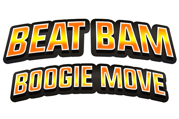 BEAT BAM BOOGIE MOVE Orange