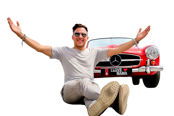 I ♥ MAMA - STOCKANOTTI-CAR-STICKER-2