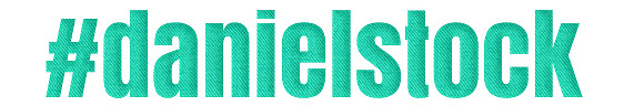 Hashtag Danielstock green-PNG