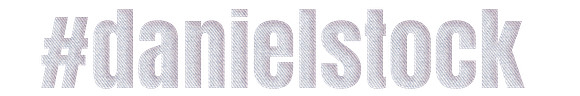 Hashtag Danielstock white-PNG
