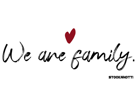 We are family-Sticker-PNG
