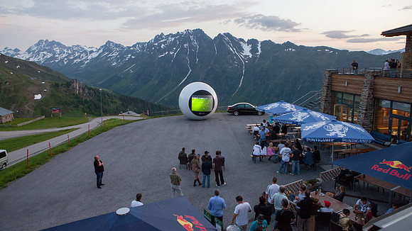 0270-Ischgl summer opening 2012 - sunset night